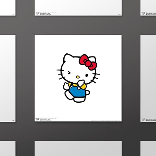 Miniatura 2 de Trends International Gallery Pops Sanrio Hello Kitty - Póster de pared con retrato de personaje de Hello Kitty, 12.00 x 12.00 pulgadas, versión sin