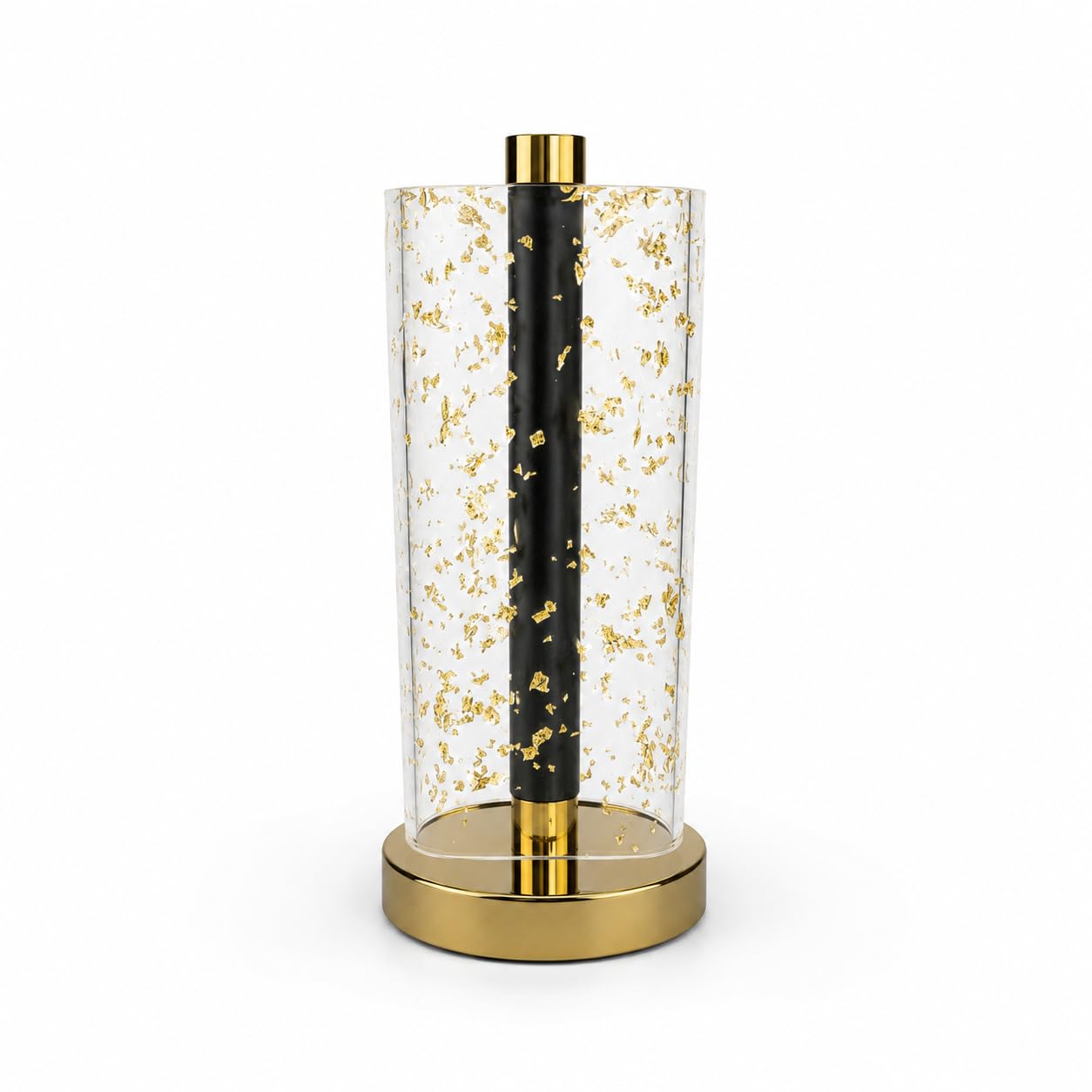 Aura & Hues Luxury Rechargeable LED Table Lamp with Premium Gold Leaf Acrylic Shade, Modern Decorative Bedside Lamp, Designer Ambient Light for Bedroom, Living Room, Office & Home Décor-image-41