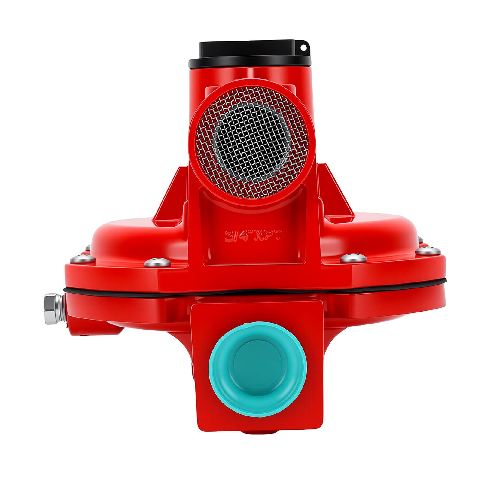 Topiky Regulator Ciśnienia Gazu Ziemnego Regulowany 4-6 PSI do Użytku Komercyjnego w Budynkach Mieszkalnych Zawór żeliwny 1/2 Cala NPT