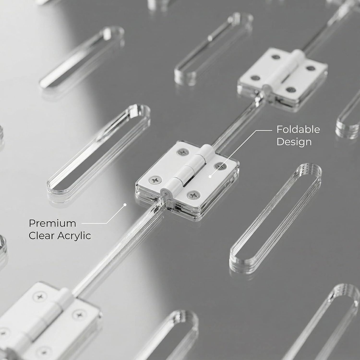 Round Acrylic Aquarium Anti-jumping Lid Cover,folding Flip-top Fish Tank Lid With Hole,fish Tank Cover To Profect Fish, Reptiles, Turtles From Jumping Out Protect Cat(30cm/12in, Tank Outer Dia)