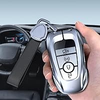 Vista 6 de Funda de metal de aleación de zinc para Ford Fusion F150 F250 F350 F450 F550 Edge Explorer Escape Mustang A2