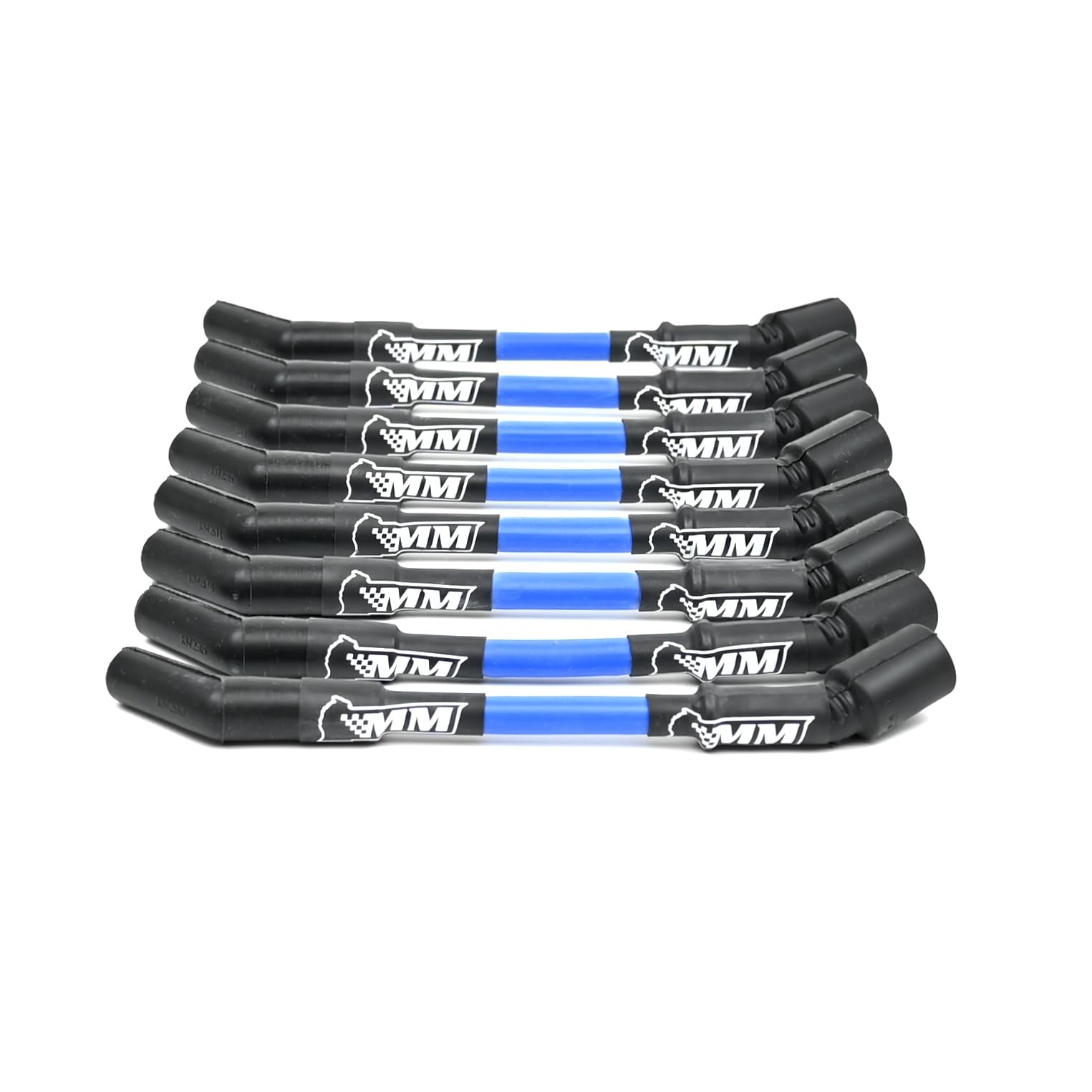 Michigan Motorsports LS Spark Plug Wire Set 10mm Performance Wires - Fits LS1 LS2 LS3 L99 L76 L77 Camaro Firebird Corvette (Blue)