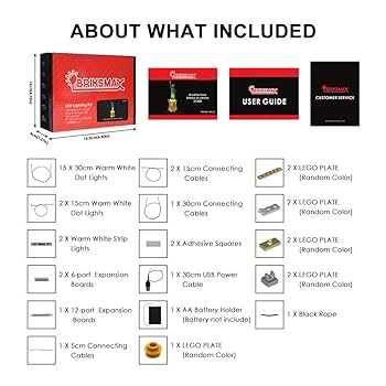 Amazon.com: BRIKSMAX Kit de iluminación LED para la estatua