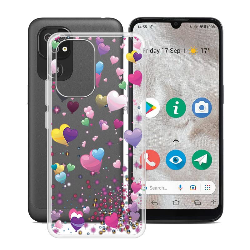 HGJTF Phone Case For Doro 8100 Plus 4G (6.1 Inch) + 2 Pieces Tempered - View #7