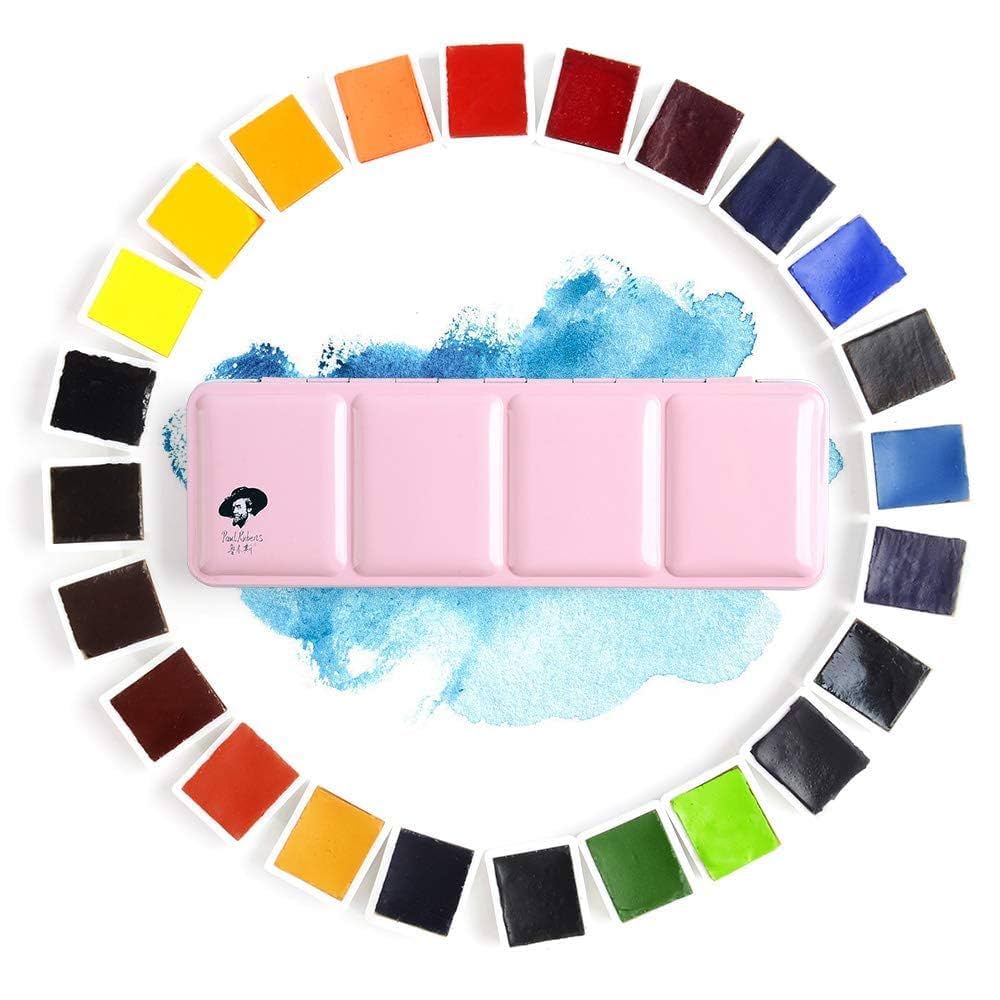 Paul Rubens 粼光水彩24色セット キラキラ水彩 Amazon | Paul