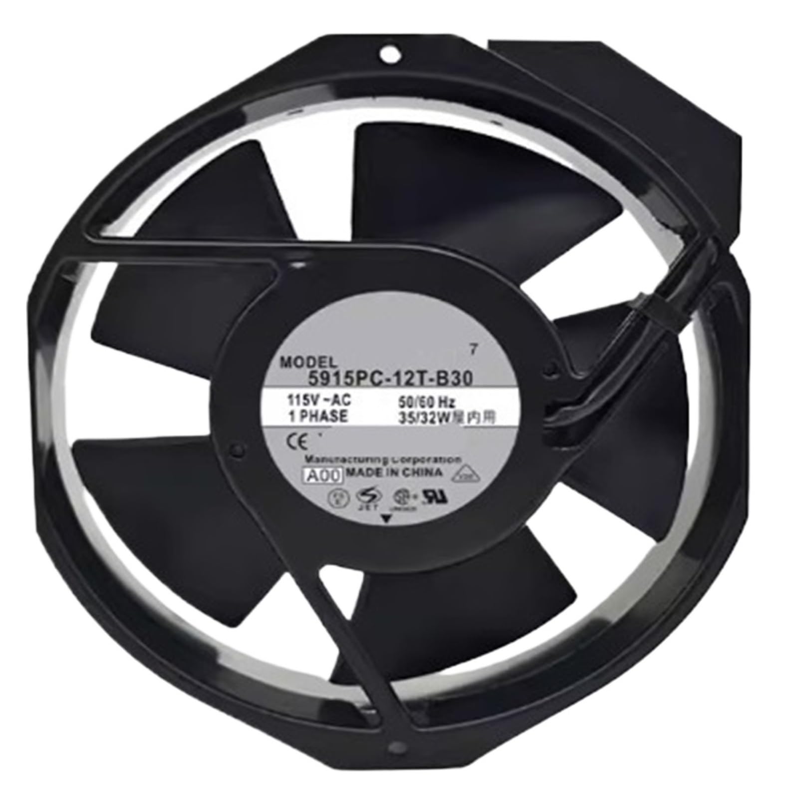 CXFCIHFT 170 * 150 * 38MM Cooling fan 5915PC-12T-B30 AC115V 35/32W