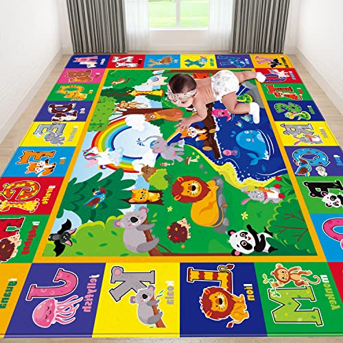 LTKOUGFAM Baby Play Mat for Floor, Baby Crawling Mat Soft...