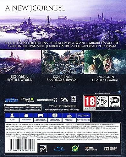 Jeu PS4 DEEP METRO EXODUS Tir post apocalyptique 1 joueur Blu Ray - vue 5
