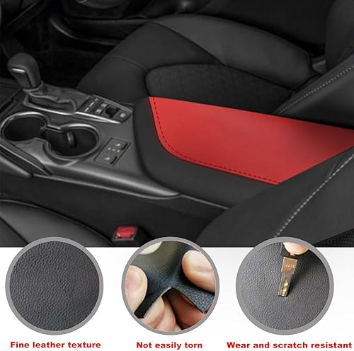 Miniatura 5 de Blazeray - Funda para reposabrazos de consola central de coche para Toyota Camry 2018-2023, accesorios interiores de cuero, protector antiarañazos