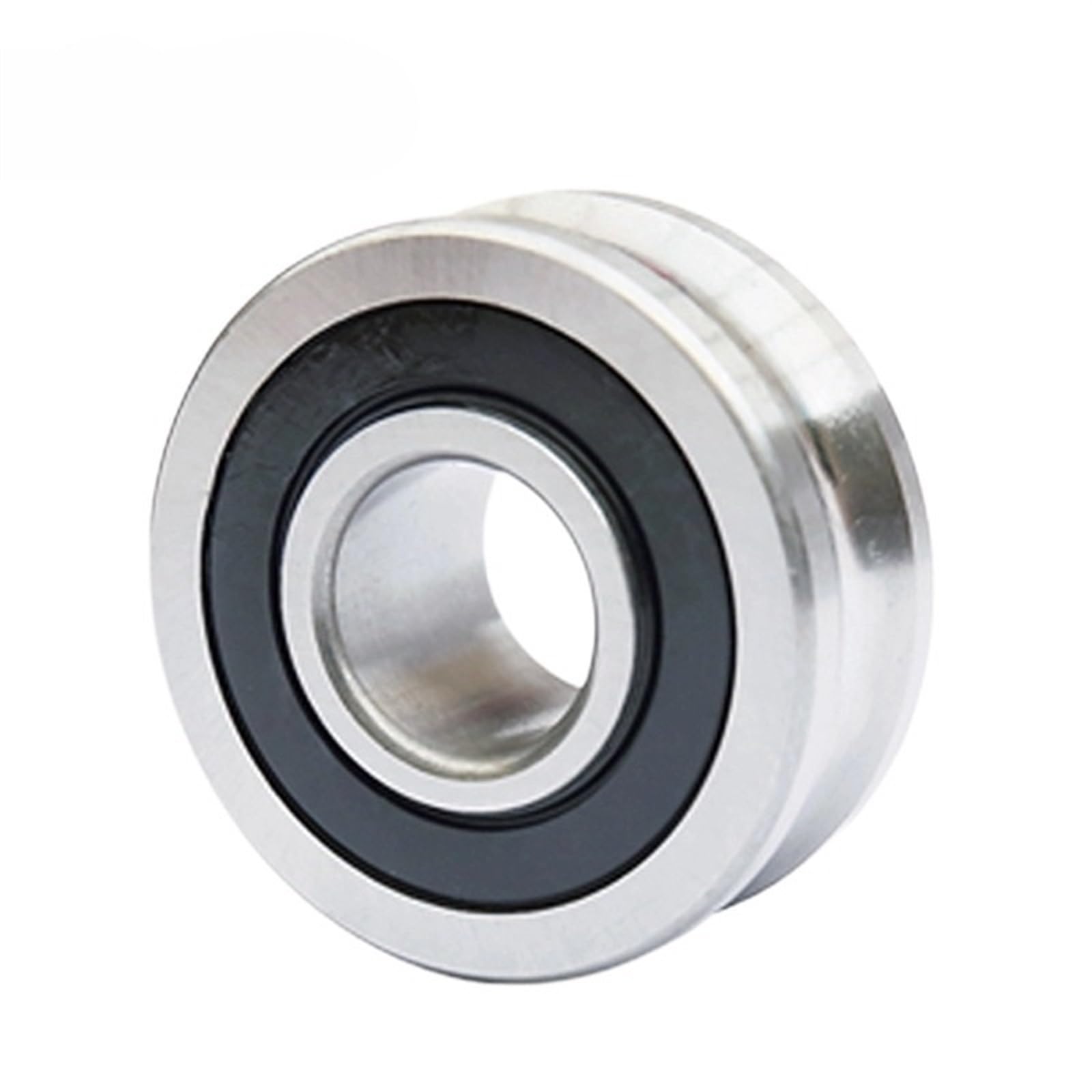 KNIUWMBMH 1PCS LFR50/4/5/8 U Type Double Row Roller Rod Guide Pulley Bearing with grooved Bearing(LFR 50-4-5)