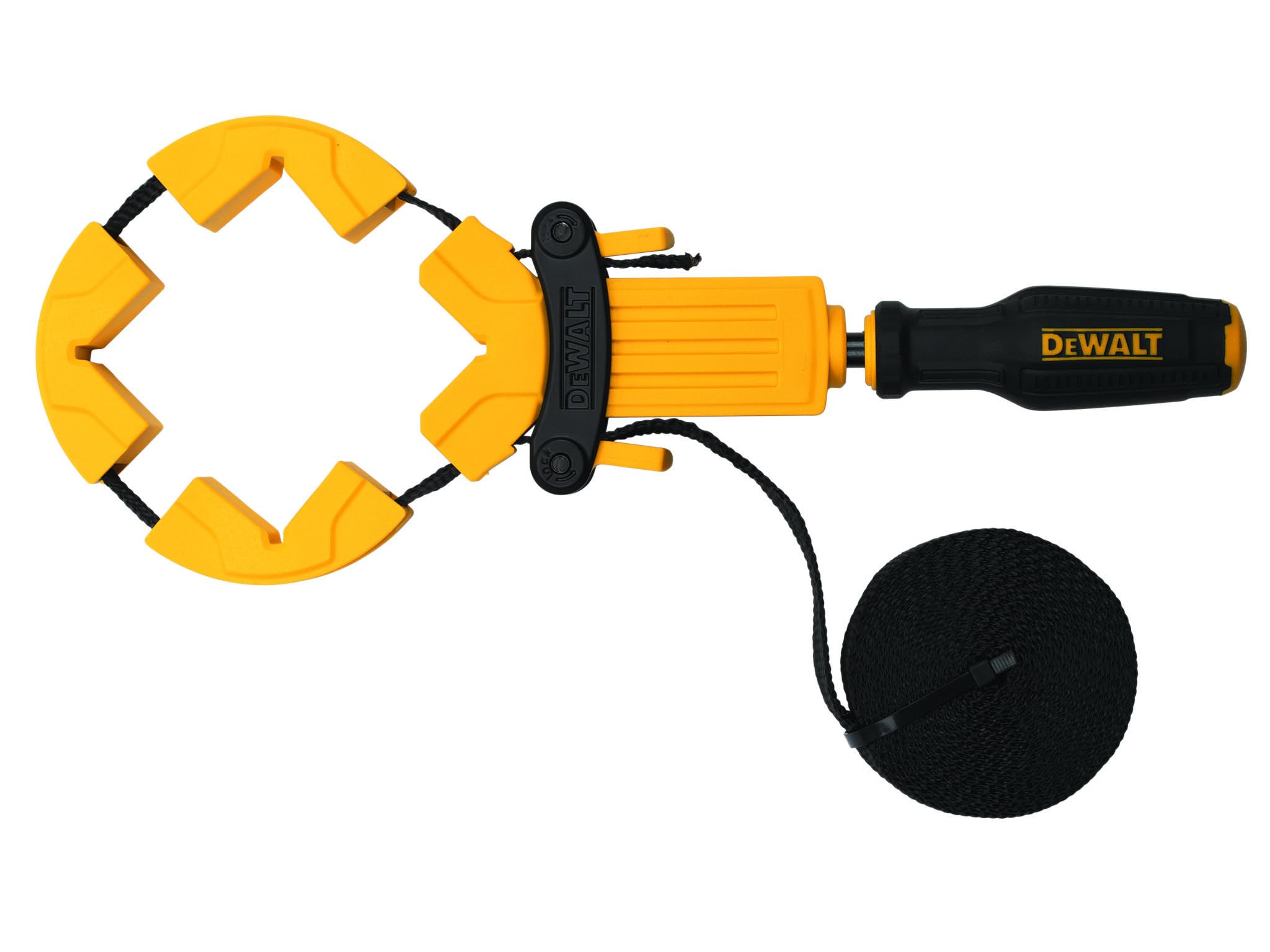 Dewalt Nylon Band Clamp 4.5m (15ft), Great Choice for Clamping Irregular-Shaped Objects.