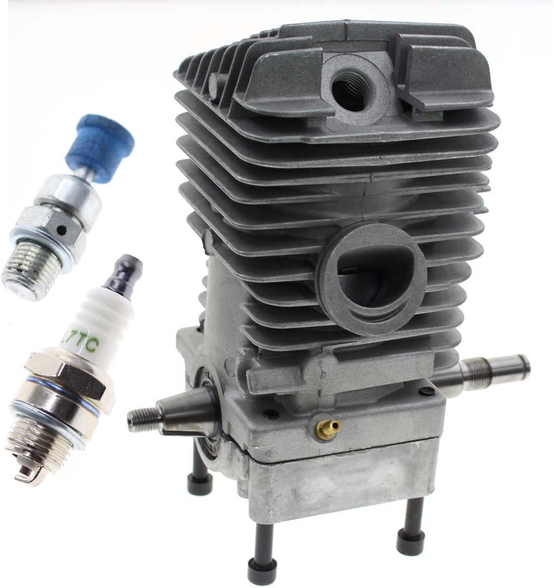 Carbhub 49mm Cylinder Piston Assembly for Stihl MS390 MS290 MS310 029 039 Chainsaw Replace 1127 020 1216 : Patio, Lawn & Garden