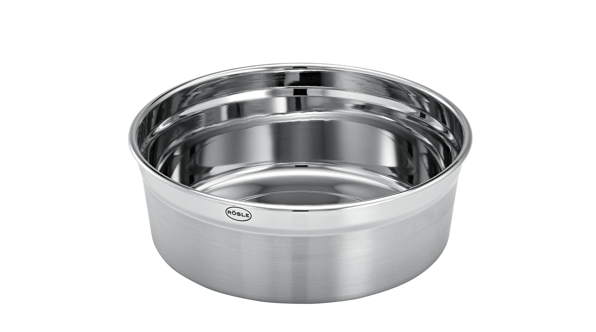 RÖSLE Flexx 2GO 0.8 L Round Stainless Steel Lunch Box Microwave and Oven Safe up to 150 °C, Dishwasher Safe, Silver