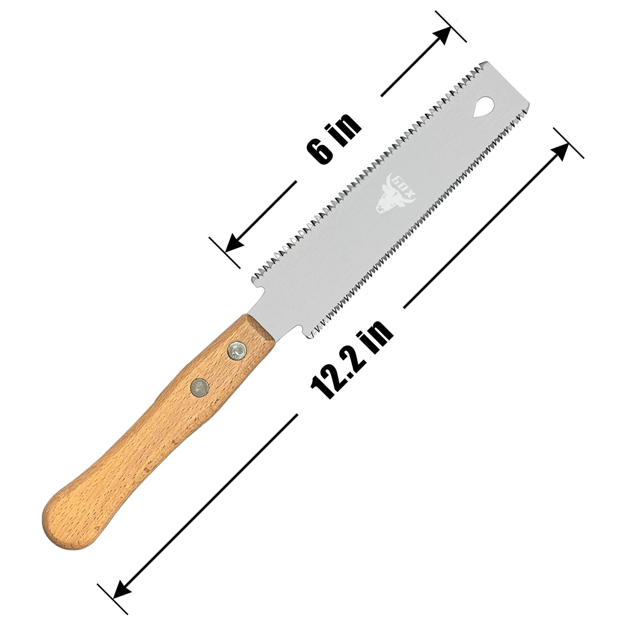 Japanese Pull Saw - 6 Inch Double Edge -2