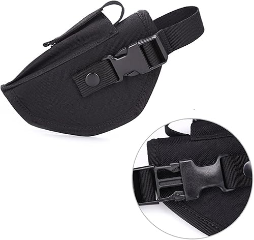 Miniatura 6 de Funda de transporte oculta IWB OWB con bolsa Mag universal fuera de la cintura para pistolas subcompactas a medianas, color negro