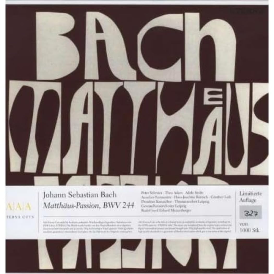 Bach Matthaeus-Passion