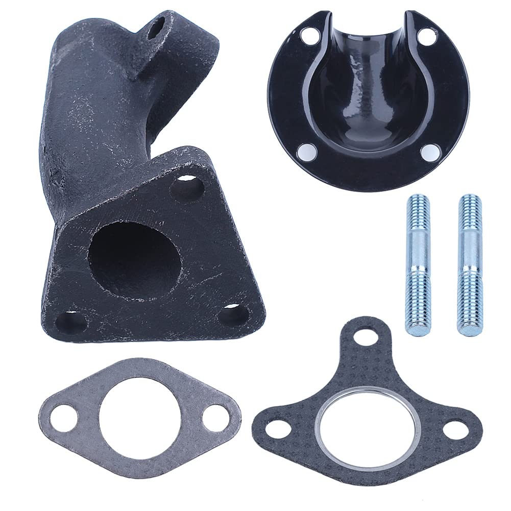 Kit deflettore guarnizione collettore marmitta scarico, per parti motore Per HONDA Gx390 Gx340 13Hp 11Hp, 18330-Ze2-W00, 18333-Zk6-Y00, 18381-Ze2-800, 18331-Ze3-811