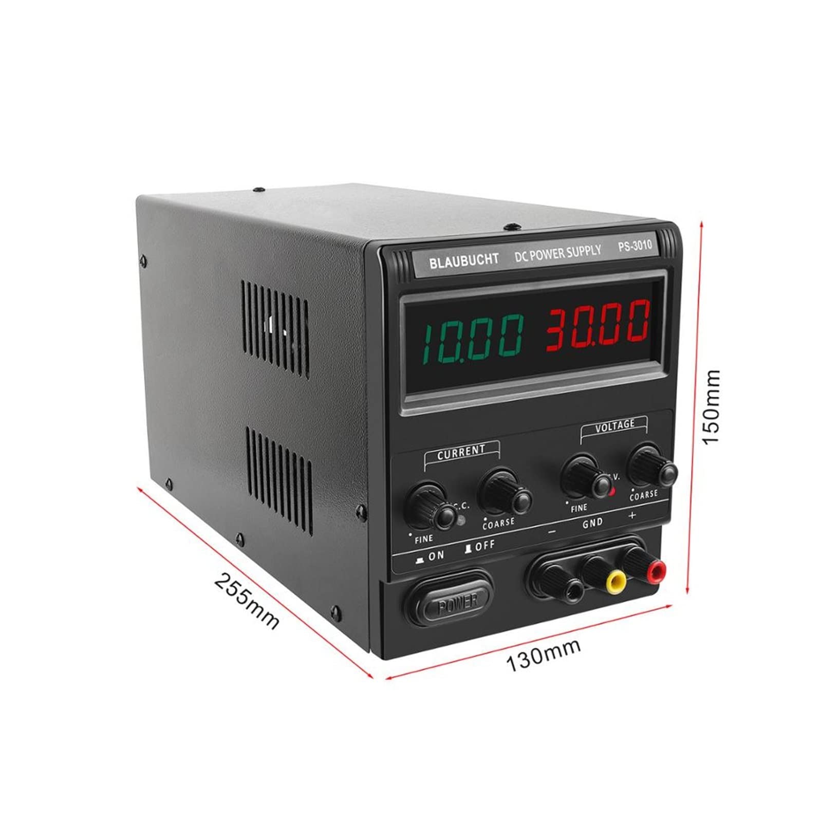 DC Zasilacz prąd stabilizator laboratorium Źródło regulowane regulabowane zmienne zmienne gruboziarniste i regulacyjne regulacje regulator napięcia regulator(PS305 (30V5A))