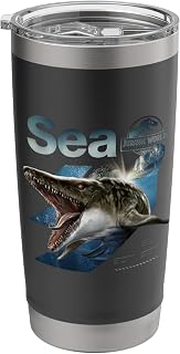 Jurassic World Rebirth Mosasaurus Sea Dinosaur Stainless Steel Insulated Tumbler