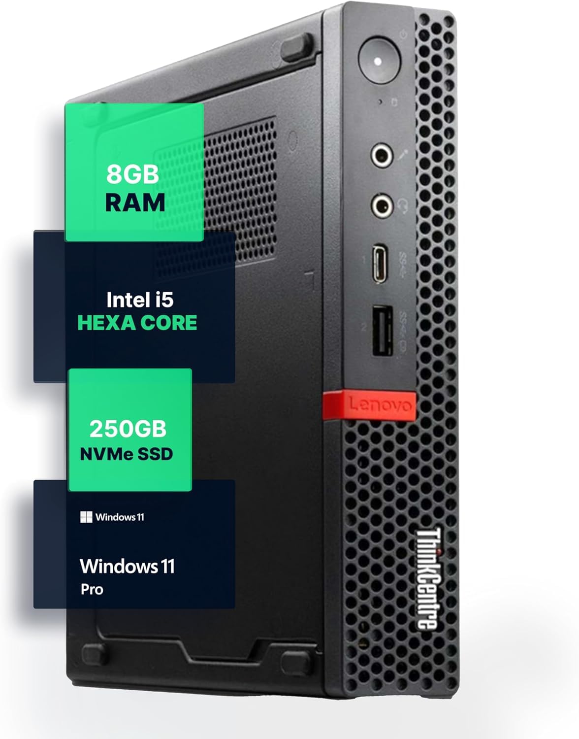 ミニPC Lenovo ThinkCentre M70q Tiny Amazon.com: Lenovo ThinkCentre M70q Gen 5 – Tiny Desktop – 14th