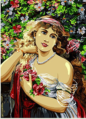 SEG de Paris Tapestry/Needlepoint Kit – Springtime, by Emile Vernon(Le Printemps