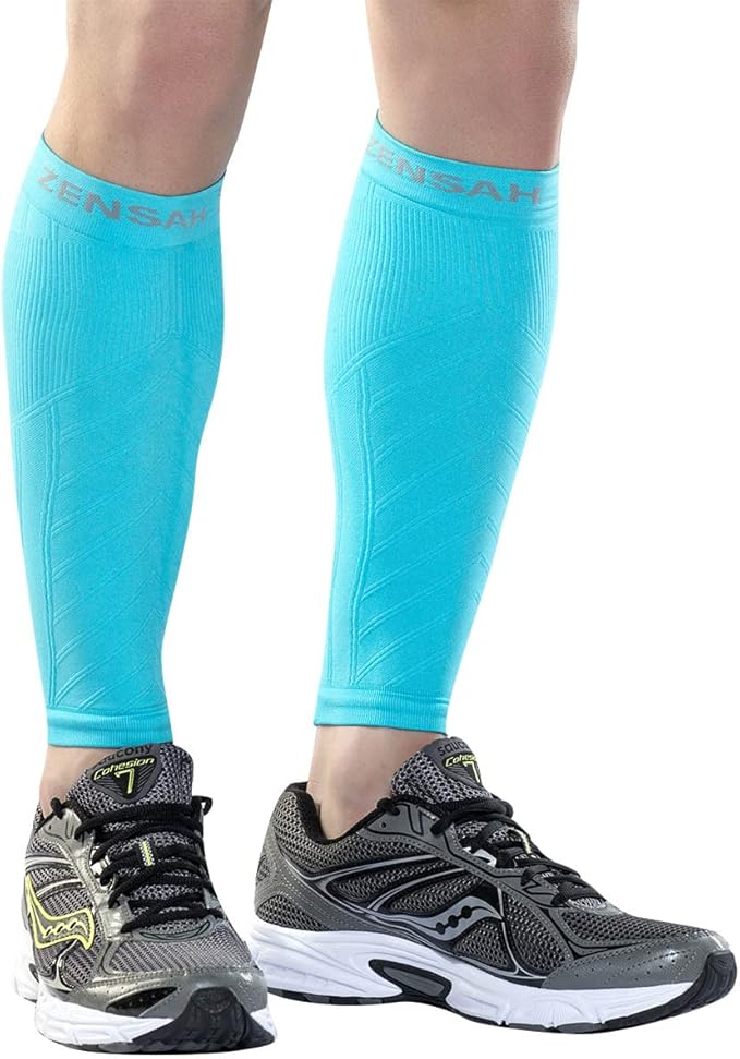 Zensah Running Leg Compression Sleeves Shin Splint, Calf
