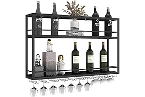 Industrial Wall Mounted Bar Cabinet