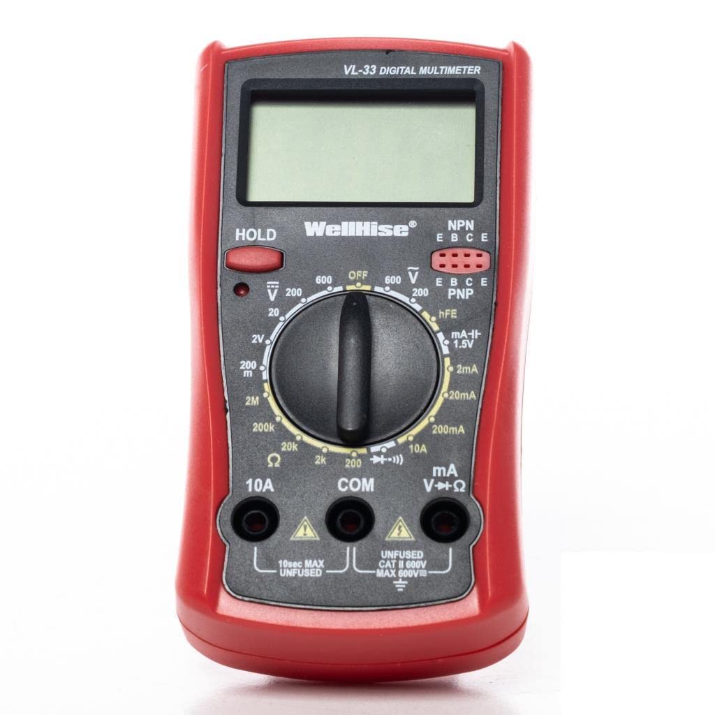 WellHise VL-33 Digital Multimetre Ölçü Aleti Avometre