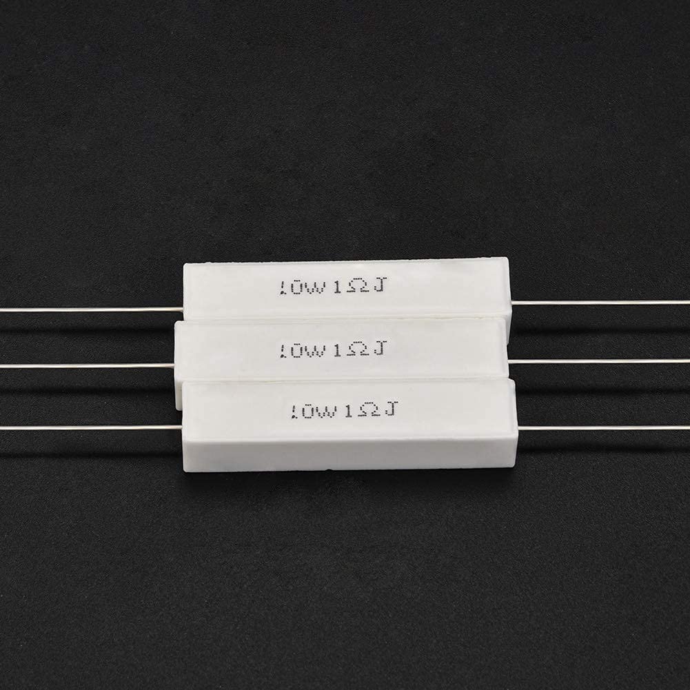 Resistori Componenti Passivi Resistori Singoli Gfhrisyty 10x Resistori In Cemento Ceramico A - Foto 4