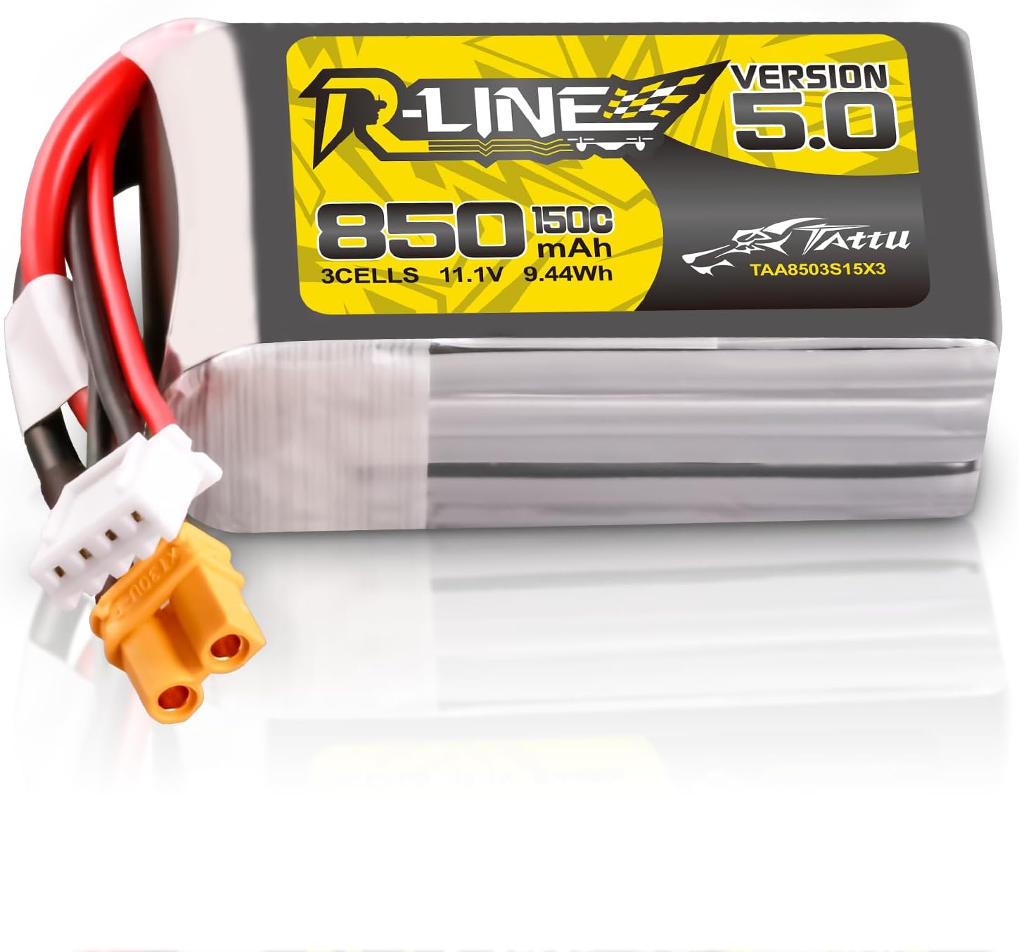 Powerhobby XTREME 3S 11.1V 6000mAh 150c-300C Lipo Battery With EC5 – 3-Cell Beast