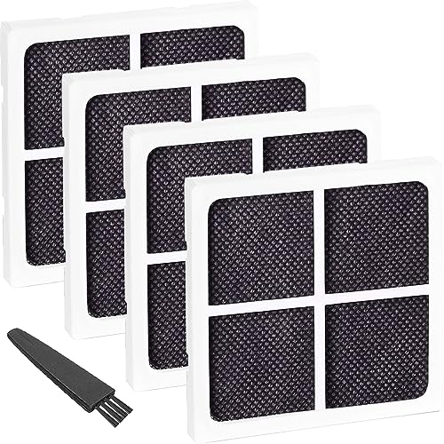 EATBALE Refrigerator Air Filter Fresh Air Filter Replacement for LG LT120F for Kenmore Elite 469918 Refrigerator Air Purifying Air Fridge Filters Replacement Accessories with Cleaning Brush (4Pcs)