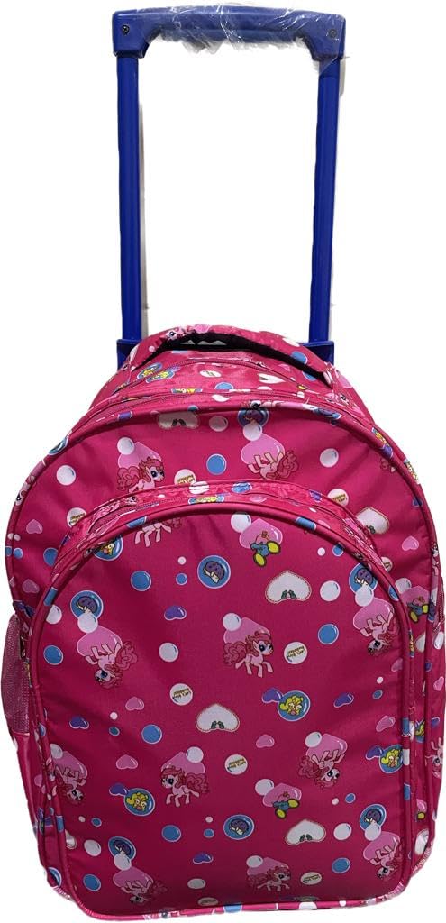 Da Tasche Unisex Water Resistant 2-Wheel Kids Trolley School Bag