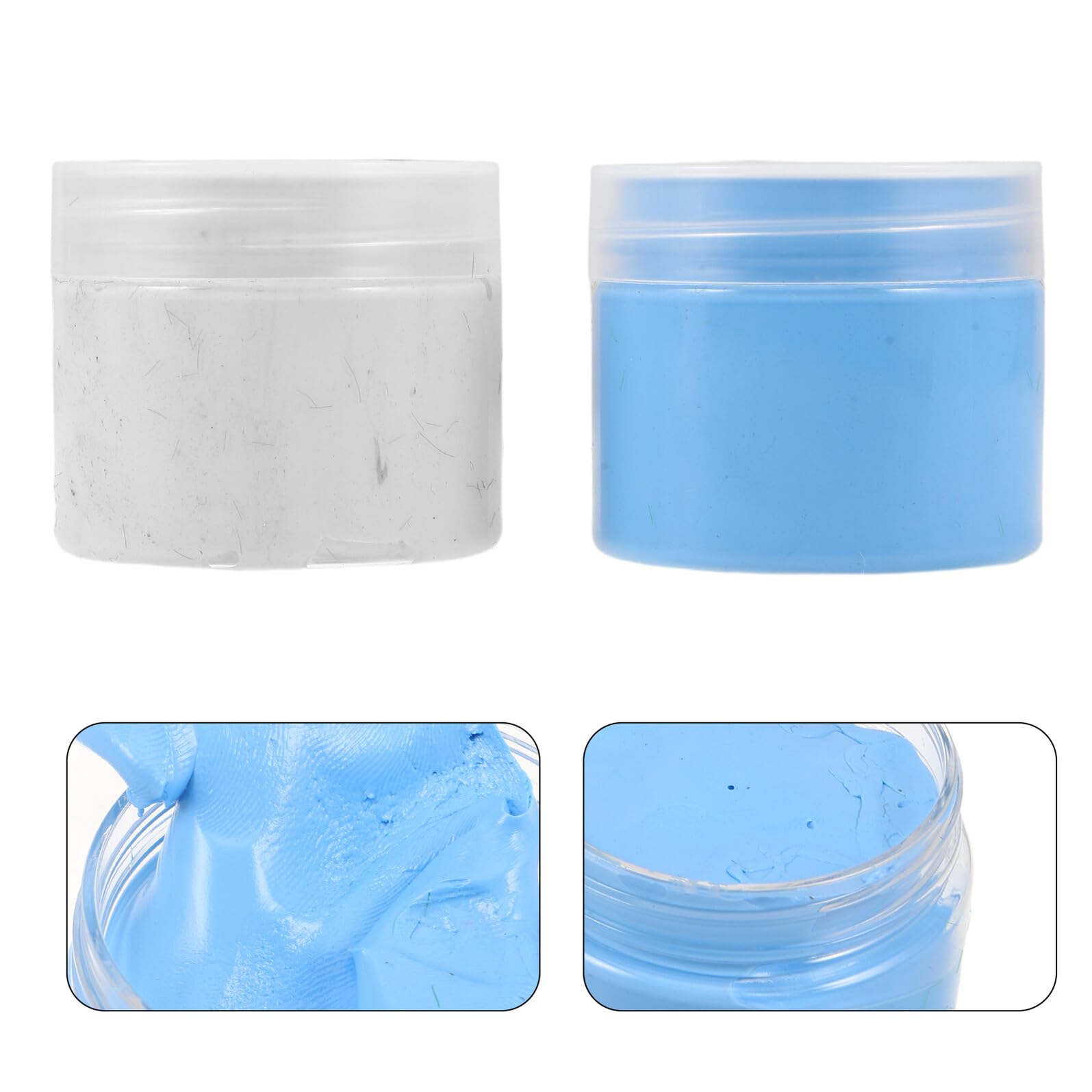 NOLITOY 2piezas Arcilla de Torimo Reutilizable para Hacer Moldes Figuras de Arcilla Polimérica para Moldes de Jabón Hechos Mano DIY Modelismo