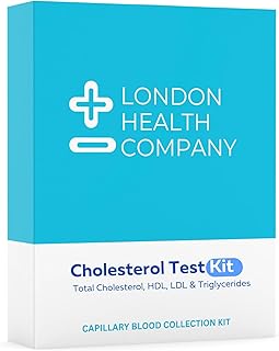 Total Cholesterol, Triglycerides,HDL & LDL Blood Home Test Kit