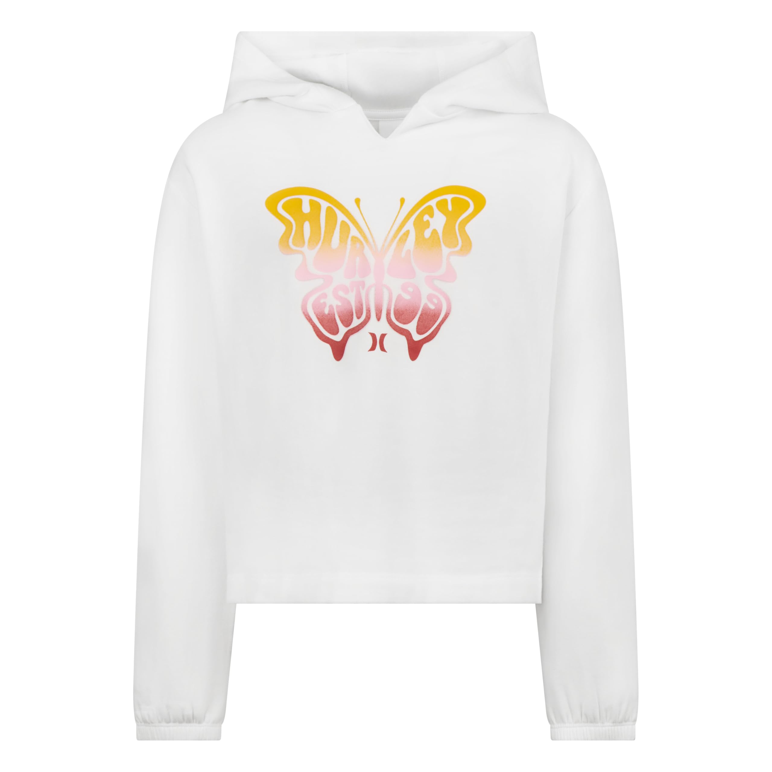 Hurley Girls' Long Sleeve Hooded Top