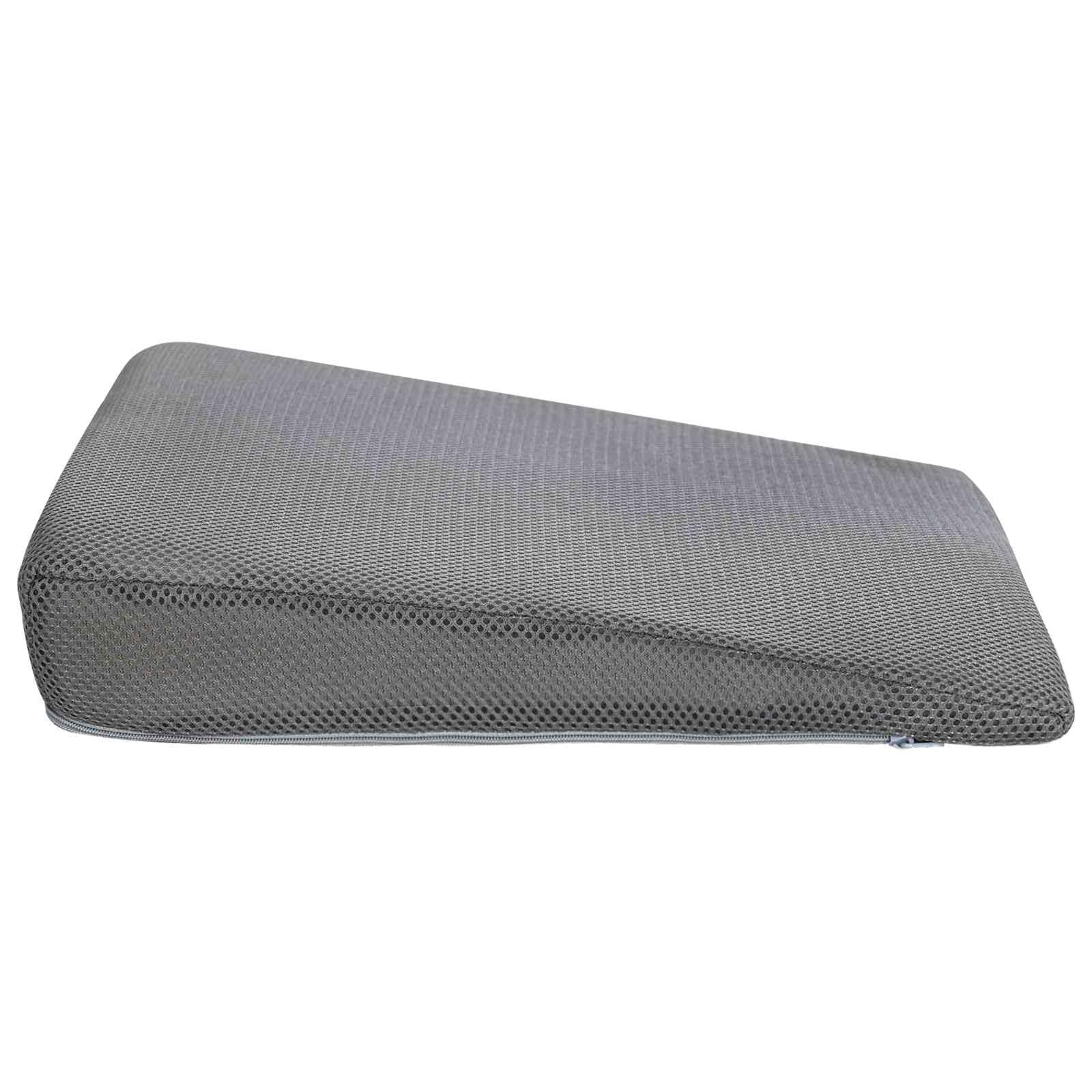 Poduszka Na Siedzisko Szary 39 x 38 x 8,5 cm Pianka PU z Podłokietnikami