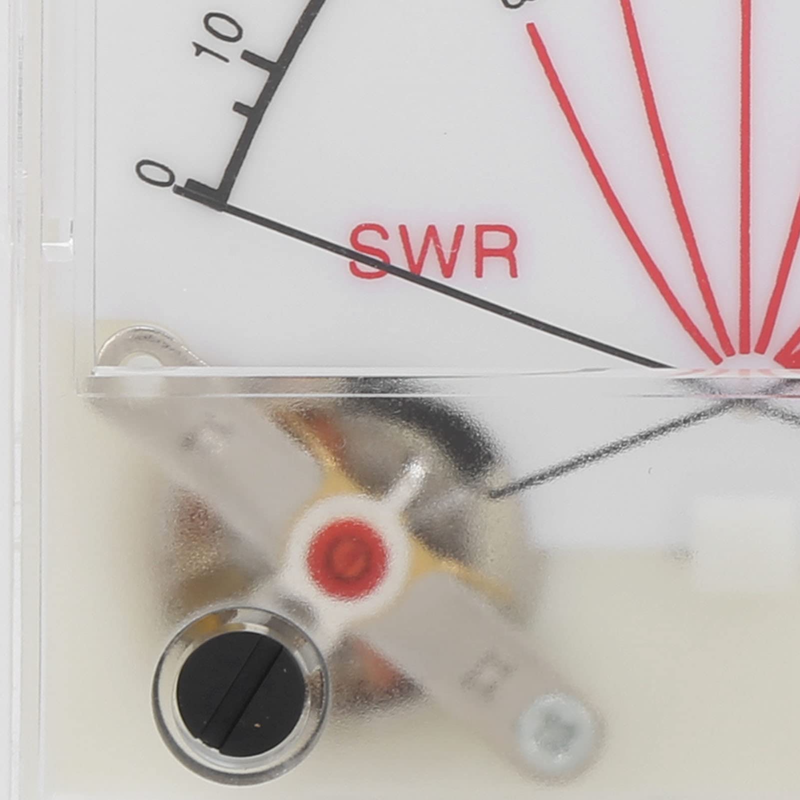 Misuratore di Potenza SWR Watt Doppio Misuratore di Potenza SWR Wattmetro SWR Ago Wattmetro SWR 60 Misuratore a Doppio Puntatore 300W con Display Retroilluminato