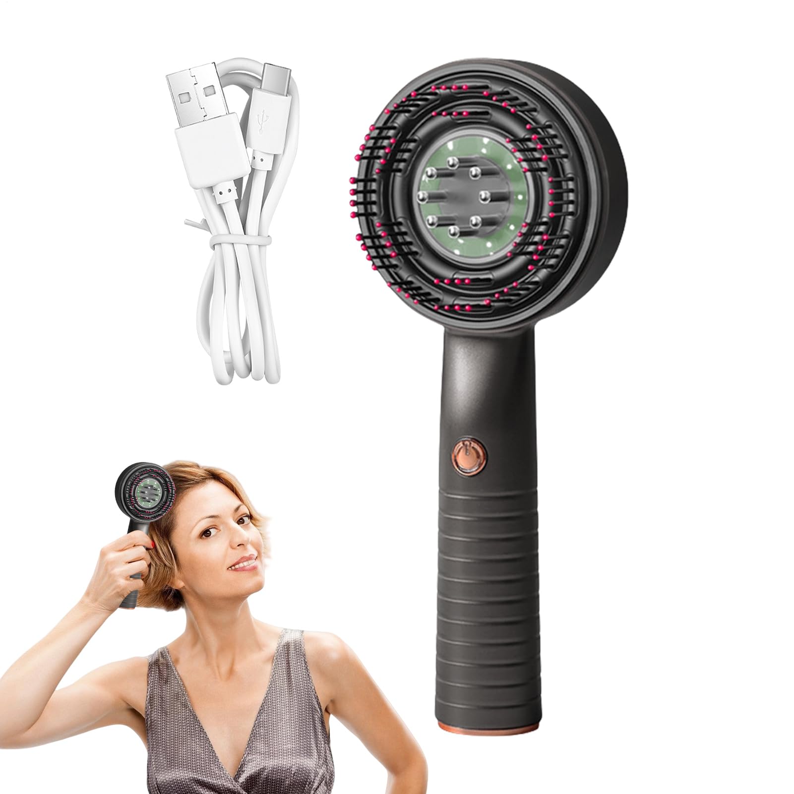 Massaggiatore Cuoio Capelluto Crescita Capelli Massaggiatore Testa