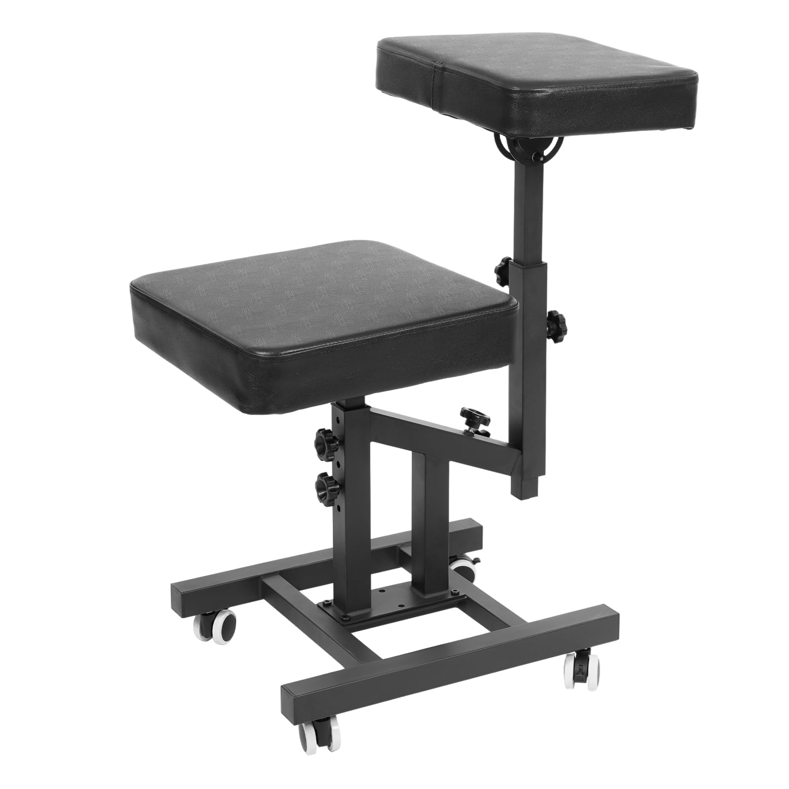 Tattoo Chair for Client and Artist, Multifunctional Tattoo Chair with Adjustable Panel and Height, Salon Hair Chair with Backrest, Tattoo Stool with