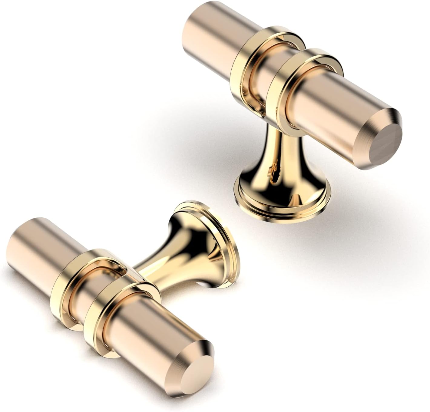 9BUILD 10 Pack 128mm Champagne Bronze Pulls Handles