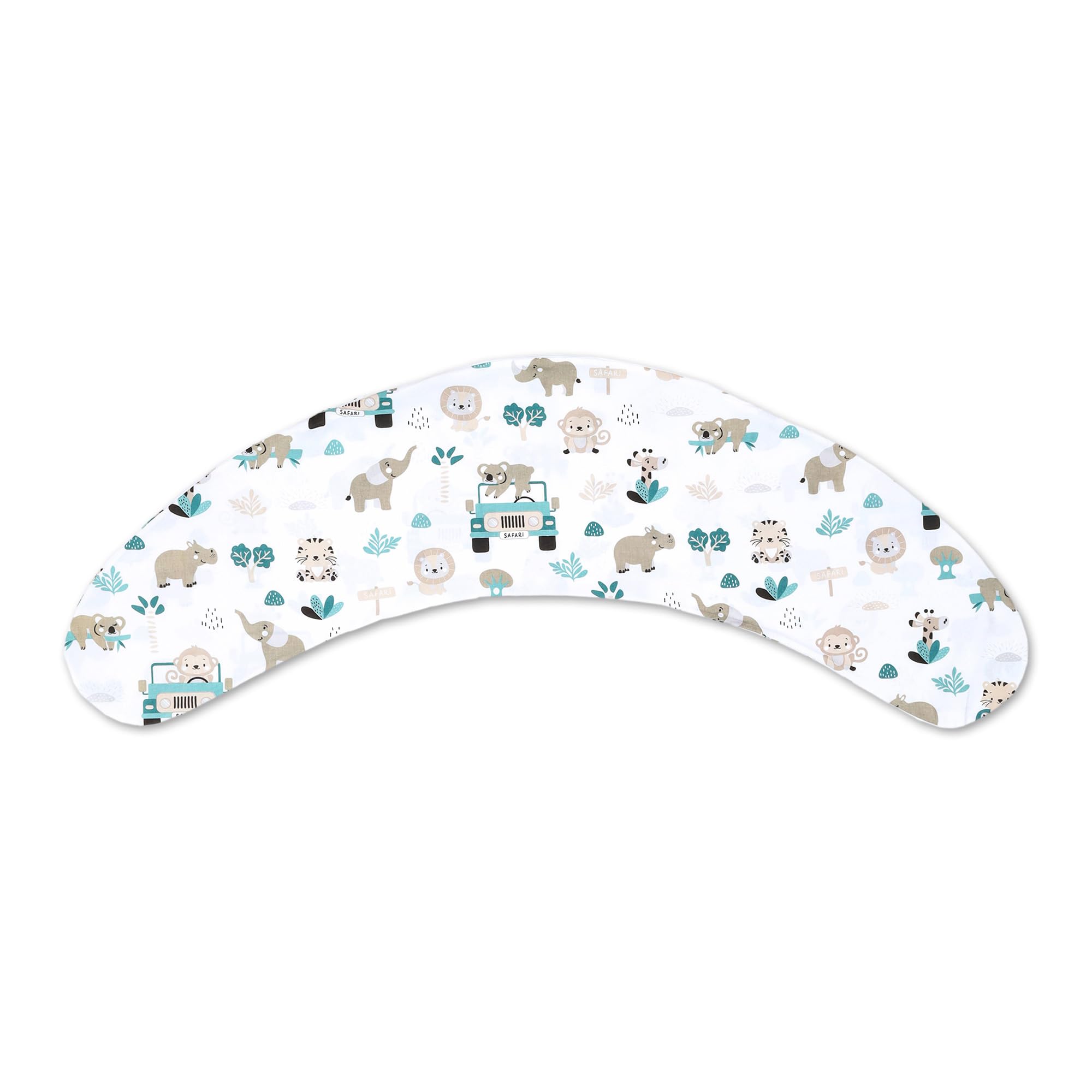 Totsy Baby Cojin Lactancia y Embarazo 190cm – Almohada para Dormir de Lado Descanso y relajación Ideal para futuras mamás Forma en C Oeko-Tex — view 8
