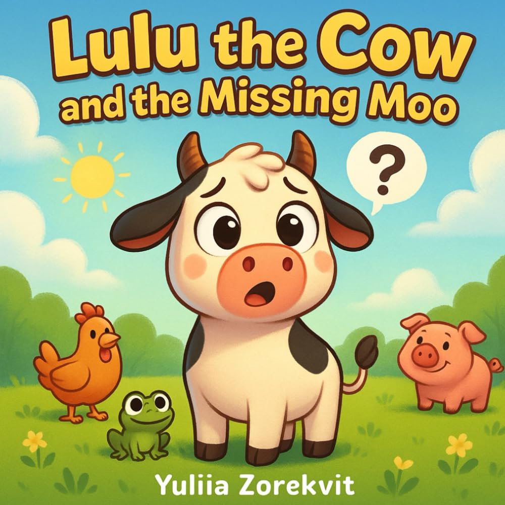 Lulu the Cow and the Missing Moo: A Funny Story About Finding Your True Voice