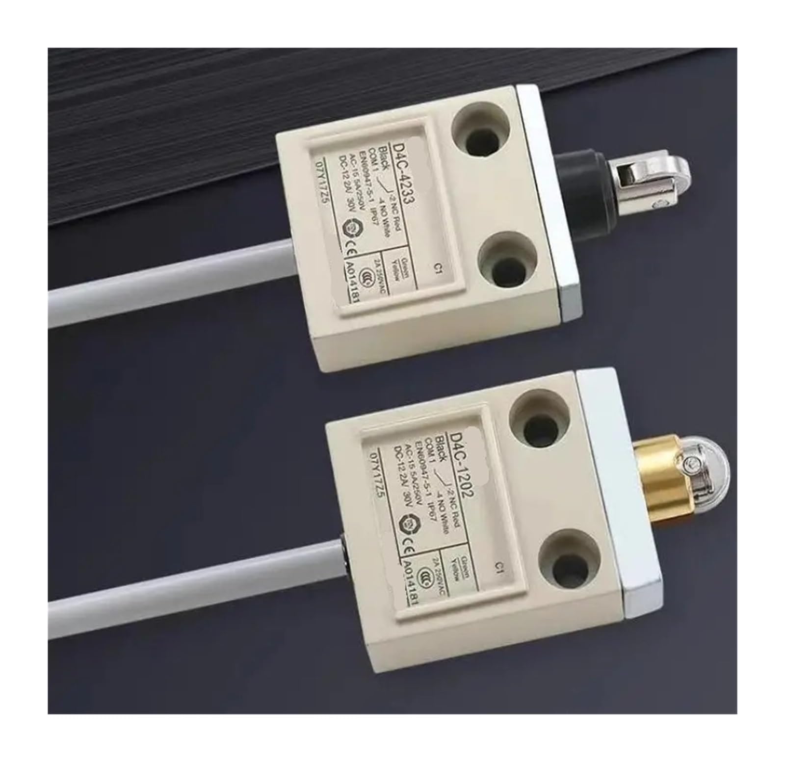 1pcs Waterproof Travel Limit Switch D4C-1202 D4C-1201 D4C-1203 D4C-1233