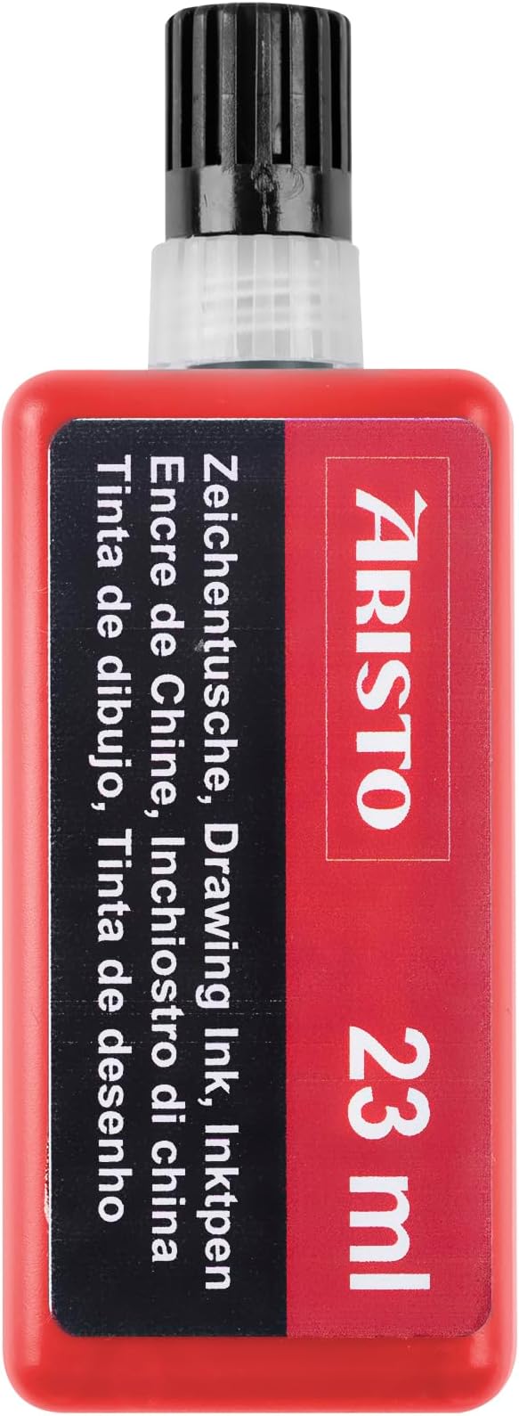 Aristo mg1 23ml Red Waterproof Drawing Ink for Technical Pen | High Opacity | Fast Drying