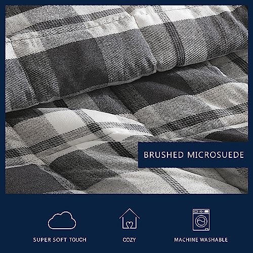 Nautica USHSA51261893 Queen Comforter Set, Reversible Microsuede Bedding thumb #6