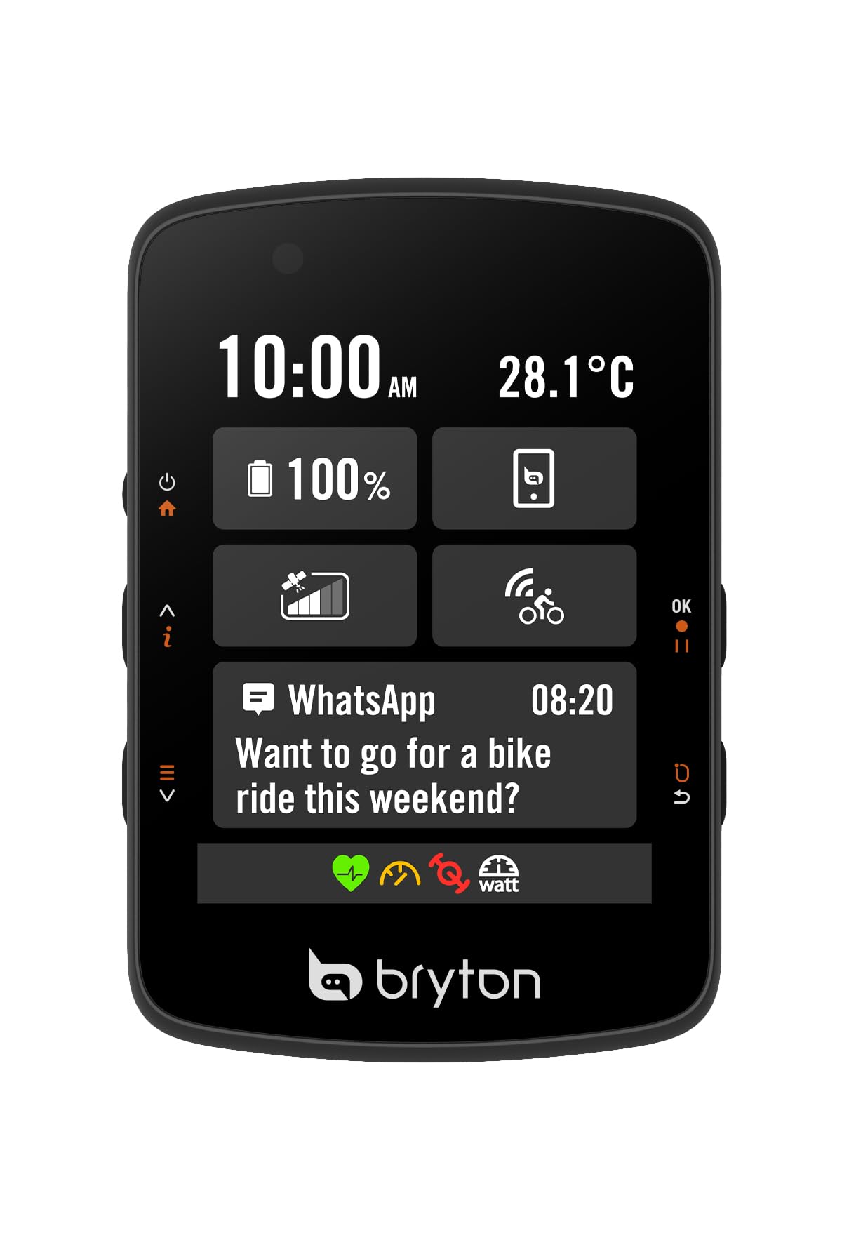 Bryton Ciclocomputer GPS Rider 550D con CAD e HRM