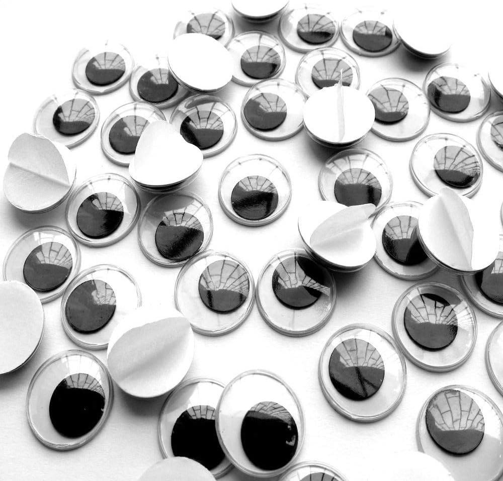 Googly Wiggle Eyes 360 Pieces Large Self Adhesive Wiggle Eyes Arts Craft Supplies Creative DIY Crafts Decorations