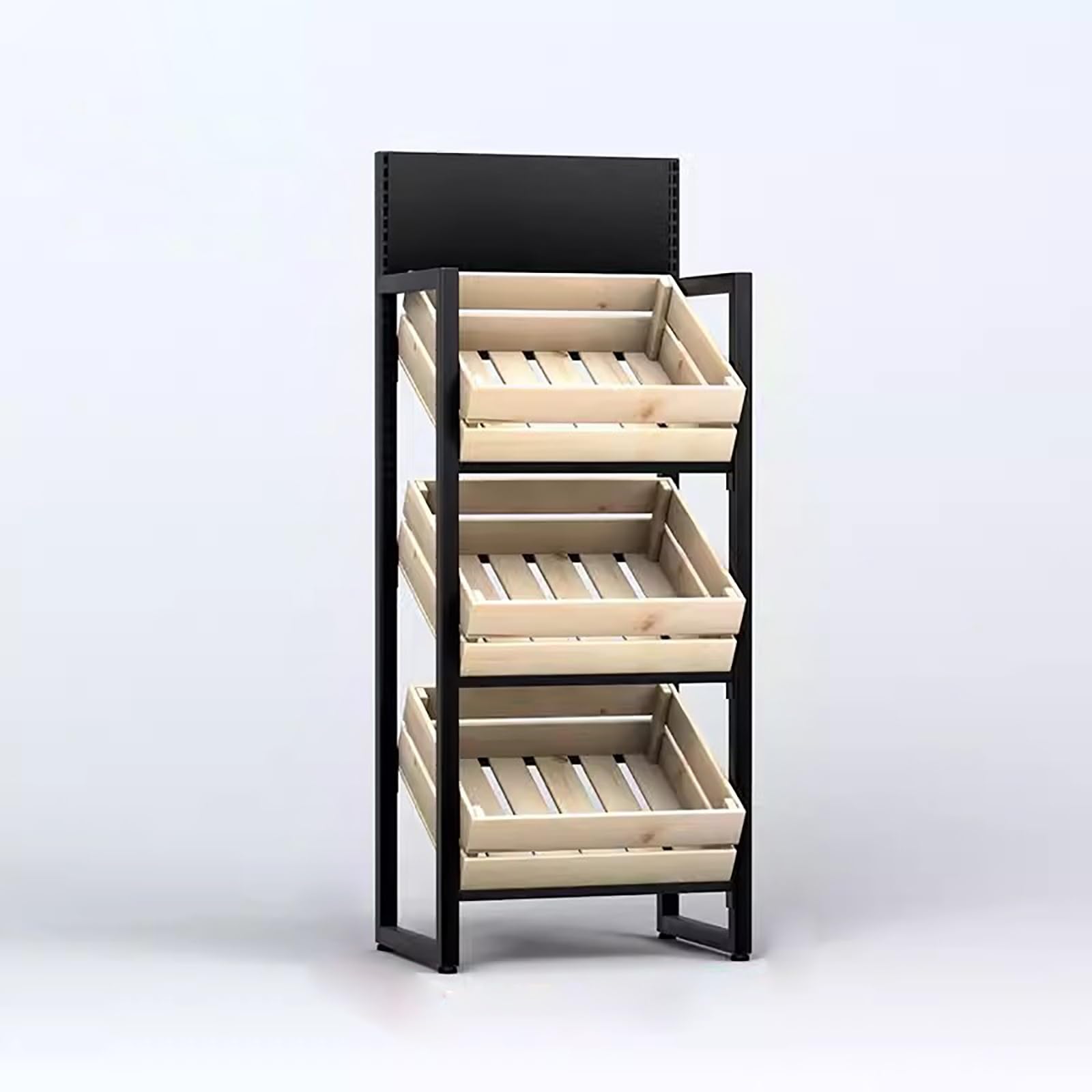 Wooden Display Rack / 木製 ディスプレイ 棚 木製ディスプレイラック ダークオーク ｜ 商品紹介 ｜ 株式会社友屋