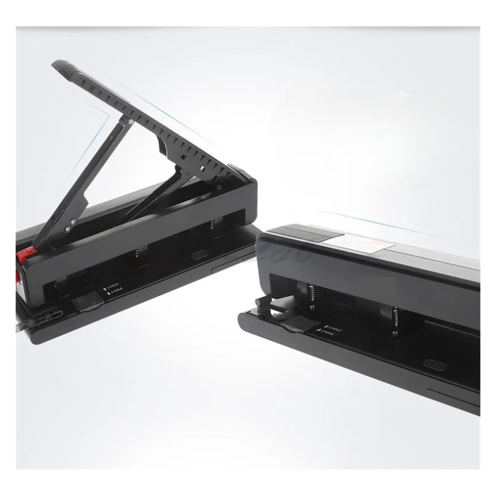 Macchina rilegatrice a filo 9942 Perforatrice manuale per impieghi gravosi Perforatrice a tre fori per documenti A4 Perforatrice ad anelli per ufficio Perforatrice Allineamento preciso della carta