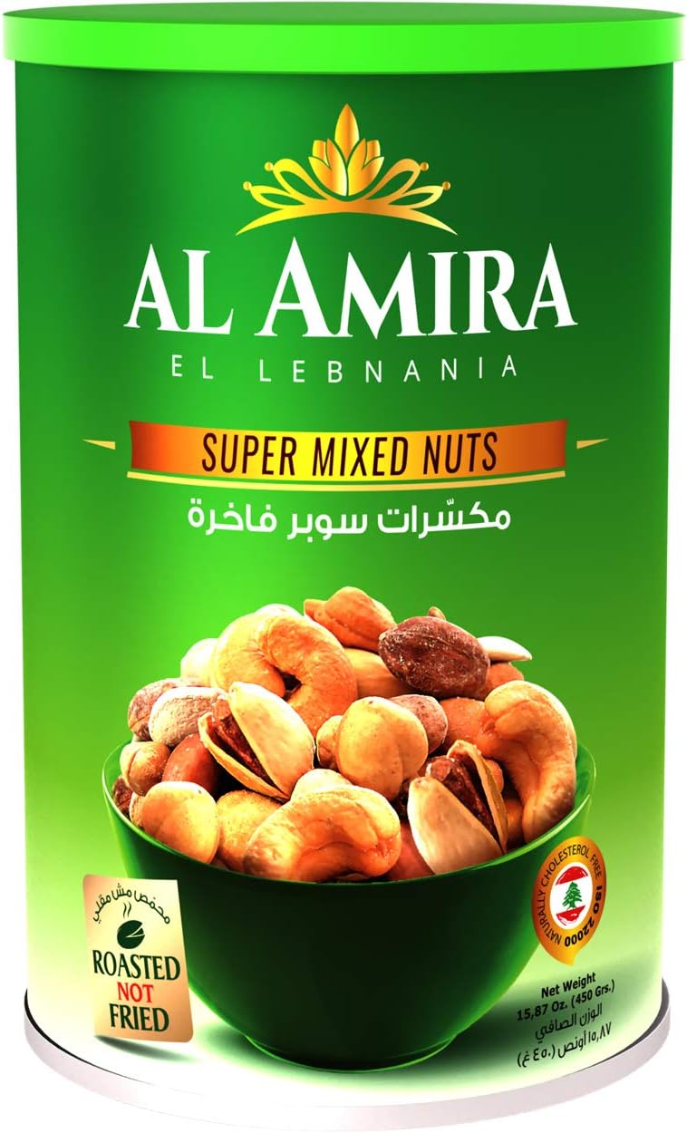 Al Amira - Super Baked Mixed Nuts, (15.87oz)
